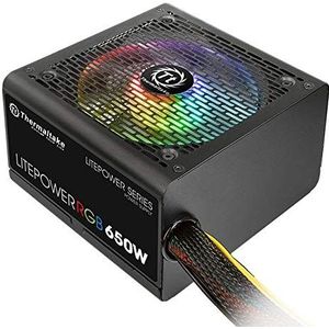 Thermaltake - Litepower RGB 650W - Voeding - Met RGB-verlichting