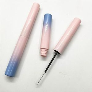 4 ml Mascara Buizen Zeer Fijne Wimper Borstel Hoofd Gradiënt Roze Blauw Lege Fles Wimper Borstel Cosmetica Containers 1PCS-A