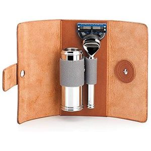 Mühle - Travel - Reisscheerset - Verchroomde Metalen Koffer - 3-delig