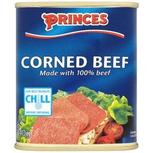 Princes Corned Beef 340g (Pack van 12)