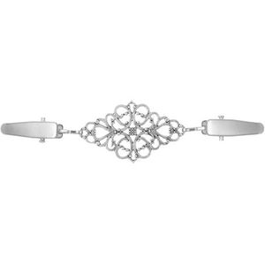 Shirt Cinch Swirl Clip Cape Clips, Sjaal Cardigan Clips Pak van 3 Zinklegering Strass Multicolor(2)