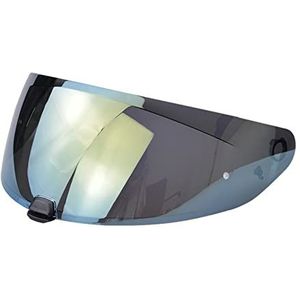 Motorhelm vizier lens, Helmvizier, Helmvizier Helmvizier Vervanging for HJC i70 i10 Helm Motorfiets Windscherm Helm Lens Goud(Goud)(Gold)