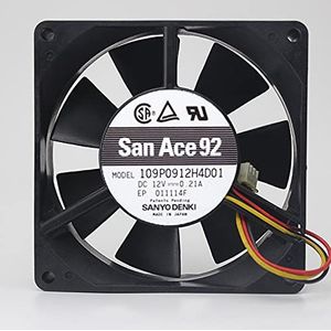 109P0912H4D01 DC12V 0.21A 9025 90 * 90 * 25MM 3 wire cooler fan