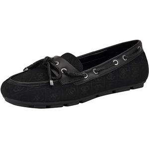 GUESS Lavonta Loafer voor dames, Zwart Logo 002, 35 EU