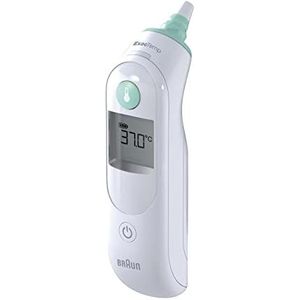 Braun ThermoScan 5-oorthermometer (professionele nauwkeurigheid, voorverwarmde punt, koorts, veilig, hygiënisch, familie, pasgeborene) IRT6020
