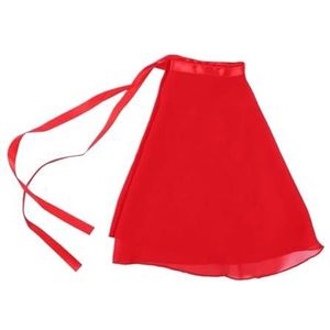 UBOHUZ Klassiek ballet tutu ballerina dansles kostuums volwassen turnpakje danskleding gebonden rok voor vrouwen, Rood, Eén maat