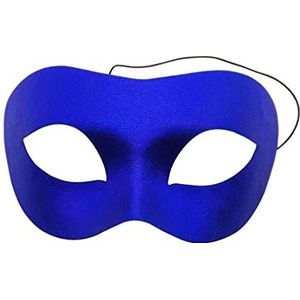 Feestmasker, maskerademasker for mannen vrouwen, Halloween volwassen maskerademaskers, zwart Mardi Gras masker(Blue)
