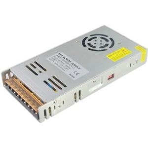 350 W 12 V DC led-voeding, constante spanning AC-DC 12 V, verlichtingstransformator, 12 V driver, aluminium voor led binnen 12 V (geen logo, 175-240 V AC_12 V DC_350 W)