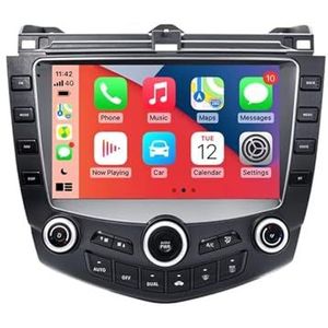 Android autoradio voor Honda Accord 7 VII 2003-2007, 9 inch touchscreen autoradio Autoaccessoires met GPS Bluetooth FM RDS HiFi WiFi(F1 1+32G)