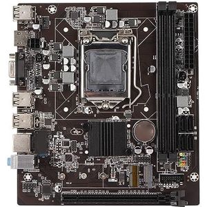 Lga 1155 Moederbord voor Hd Moederbord 6 Mijnbouw Pcie X16 voor Mini-uitgang voor Processor Vga USB2.0 Kanaal DDR3 H61S voor Mini 100M voor Netwerkkaart Pcie X16 Moederbord Lga