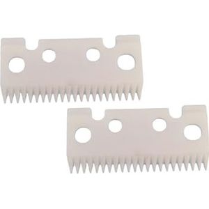 Qertyooy 2 stks Keramische Moving s Compatibel voor Master 01556, s Compatibel voor Tondeuse