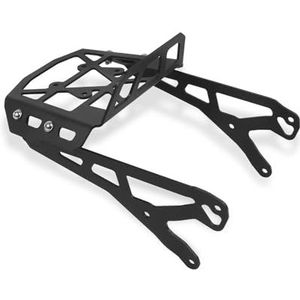 Bagagerek Voor Monkey125 Voor DAX 125 2018-2024 Voor Monkey 125 Voor Z125 Voor DAX125 Koplamp Bovenste Bescherming Voorste Bagagerek Achterbagagedrager(All Black)