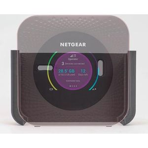 Naturalspring Stevige wandhouder voor Netgear-routers, inclusief 2 schroeven en 2 pluggen, van biologisch afbreekbaar kunststof, met eenvoudige montage (M1 M2 M5)
