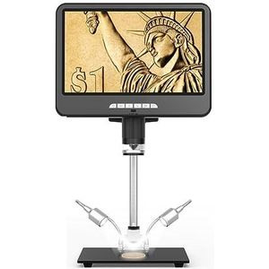 Microscoop 10-inch UHD-scherm En 26 Cm Standaard Digitale Scoop For Het Solderen En Repareren Van Elektronica Voor duidelijk onderzoek en lichtcontrole