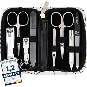 Manicureset - Roma - 8-delige Instrumenten - Exclusieve Look - Geschenkdoos