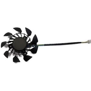 T129215SU FD9015U12S 85mm 4-pins GTX970 GTX760 GPU-koelventilator voor ASUS voor GeForce GTX 760, 670, 970 MINI grafische kaart