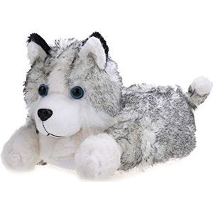 Pantoffels - Husky Hond - Pluche - Zacht - Gezellig - Warm