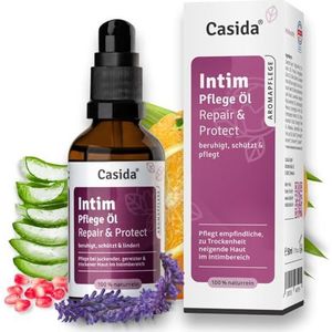 Casida - Intieme Verzorgingsolie Repair & Protect - 50 ml - Vaginale Crème
