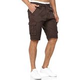 INDICODE JEANS Broek ' Blixt '  bruin