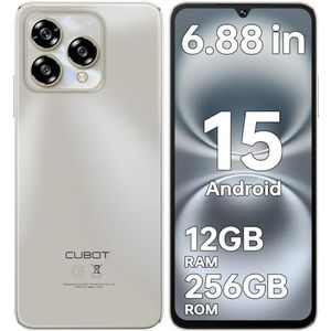 CUBOT A40 Smartphone Android 15, 6,88 inch 120 Hz mobiele telefoon, 12 GB + 256 GB/1 TB mobiele telefoons en smartphone, 48 MP + 16 MP mobiele telefoons, 5100 mAh accu, 4G Dual SIM/NFC/Face ID/OTG/GPS
