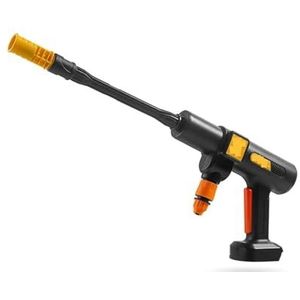 Spuitpistool, 200Bar Hoge Druk Wasstraat Wasmachine Pistool Schuim Generator Waterpistool Spray Cleaner Auto Wasmachine for 18V batterij(With 2 battery)