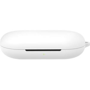 Voor SoundCore V20i Hoofdtelefoon Case Siliconen Case Valbestendig en Stofdicht Hoofdtelefoon Case (Wit)