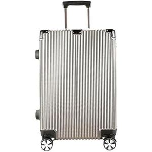 Koffer Modern Grote Capaciteit Bagage Cijferslot Koffer Voor Heren Dames Bagagekoffer Handbagage (Color : A, Size : 22inch)