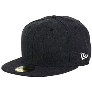 New Era Heather Black Blank Schwarz Blanko Cap 59fifty 5950 Fitted Limited Edition