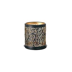 Duni - Kandelaar Safari Zebra - Zwart - 75 x 75 mm - Staal