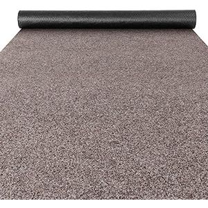 ANRO Poet Deurmat, vuilvangmat, tapijtloper, schoonloopmat voor binnen en buiten, hal, entree, beige, 100 x 200 cm