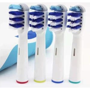 Smartroics 4 Generieke vervangende tandenborstelkoppen compatibel met OralB Tri-Zone elektrische tandenborstels