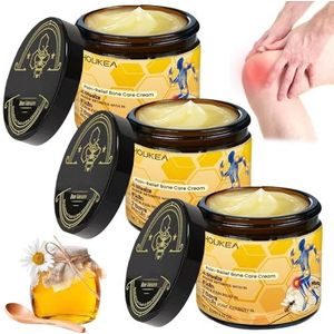 Botulinum Toxin and Bee Venom, Professional Joint & Bone Cream, Bee Venom Joint Gel, Bee Venom Joint Repair Cream for Back, Knee, Hands, Neck, Feet(3PCS)