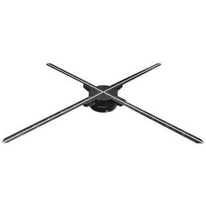 4 Blades 612Pcs LED 3d Hologram Reclame Holografische Fan Display Apparatuur 3d Indoor Hologram Fan For Winkel