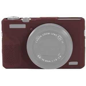 Camerabeschermingskoffer Voor for Canon Powershot G7 X Mark III / G7x III / G7X3 Soft Silicone Protective Case Camera draagband