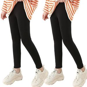 Libella 1/2/3-pack thermische leggings jongens winter leggings voor kinderen dik katoen met fleece gevoerde kinderbroek maat: 110-164, 4610-2 stuks, 146-152