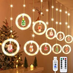 Salcar Lichtsnoer Voor Kerstmis, 15 M, 220 Leds, Decoratie, 31 V