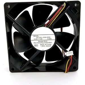 LMNCBVYA 3610KL-09W-B56 Cooling Fan 9025 12.6V 0.28A 4-Wire 9cm High-Performance Fan for PC and Electronics