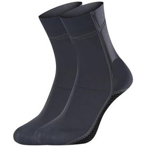Duiksokken Duiksokken 3 Mm Pak Zwemmen Snorkelen Warm Koud Weer Watersport Voor Dames Heren thermische watersokken voor snorkelen, surfen, ze(Gray,XXL)