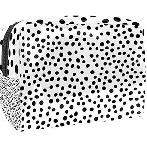 Waterdichte cosmetische tassen, groene stippen reizen cosmetische tassen, multifunctionele draagbare make-up tassen, reizen cosmetische tas organizer voor vrouwen, Multi kleuren 02,