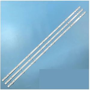 LED-achtergrondverlichtingsstrip 8 lampen for 43'' TV GC43D08-ZC22AG-17 15 23 13 303GC430044 303GC430043 un43j5200af un43j5202