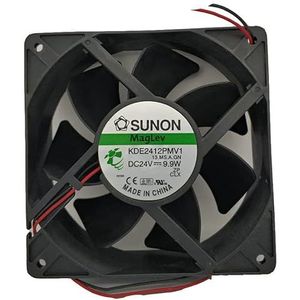 KDE2412PMV1 DC24V 9.9W 12cm 120 * 120 * 38MM 2-Wire Inverter cooling fan