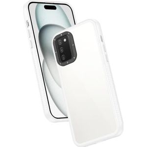Telefoon terug case cover Beschermende TPU-hoes compatibel met Samsung Galaxy A03S/A02S 164 mm hoesje, transparante telefoonhoes, ultradunne beschermende achterkant, anti-kras schokabsorberende hoes (