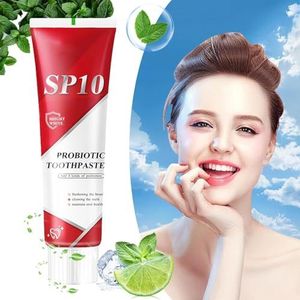 Probiotische tandpasta, Sp10 tandpasta met tandenborstel, Sp10 whitening tandpasta om tandvlekken te verwijderen, probiotische whitening tandpasta