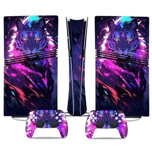 Voor PS5 PRO Skin Digital Edition Console En Controller Vinyl Cover Skins Wraps Krasbestendig, Compatibel Met Voor PS5 Digital Edition Pro 75740 Geen Schuimvorming Bubbelvrij