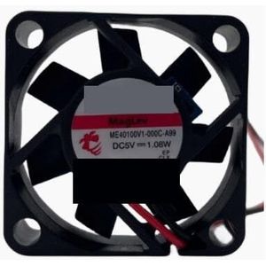 Voor SUNON ME40100V1-000C-A99 DC 5V 1,08W 40x40x10mm 2-draads serverkoelventilator