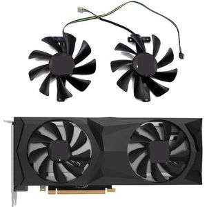 CF9015H12S 4PIN 85MM GPU-ventilator voor ZOTAC voor INNO3D RTX 2080ti 2080 Ti 2070 TWIN X2 grafische kaart vervangende ventilator(B-Fan)