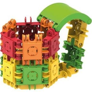 Clicformers bouw- & constructiespeelgoed, basisset 50 stuks, educatief speelgoed voor kinderen voor uren speelplezier, STEM speelgoed 4 jaar tot 12 jaar