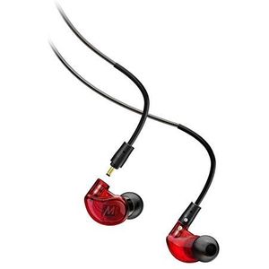 MEE audio M6 PRO In-ear monitor-hoofdtelefoon voor muzikanten, 2e generatie model met verbeterd geluid, geheugendraad oorhaken en vervangbare kabels, geluidsisolerende professionele oordopjes, 2