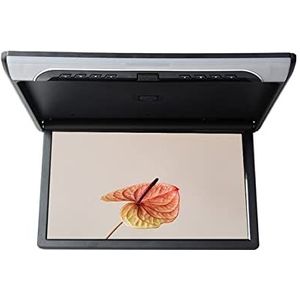 Draagbare dvd-speler voor videospelers op hoofdsteunen in auto's 19 Inch Auto Video Speler Hd Lcd-scherm 1080P Auto Monitor Dak Mount Display MP5 Auto Plafond Tv usb Fm Hdmi Speaker Link met HD-rotere