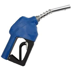 Brandstof Benzine Automatische levering Mondstuk Slangdispenser, Automatisch mondstuk (Auto-off), Brandstofdosering for garage/benzinestation Voor benzine, diesel, kerosine, biodiesel(Blue)
